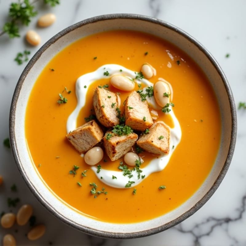 Creamy Roasted Butternut Squash Soup