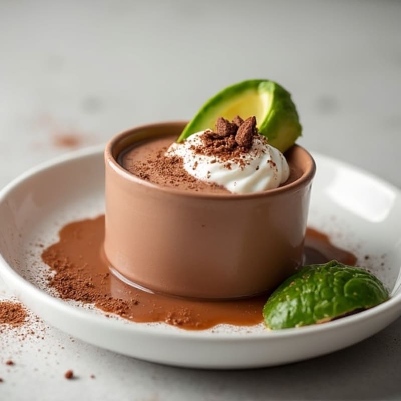 Silky Chocolate Protein Pudding with Greek Yogurt