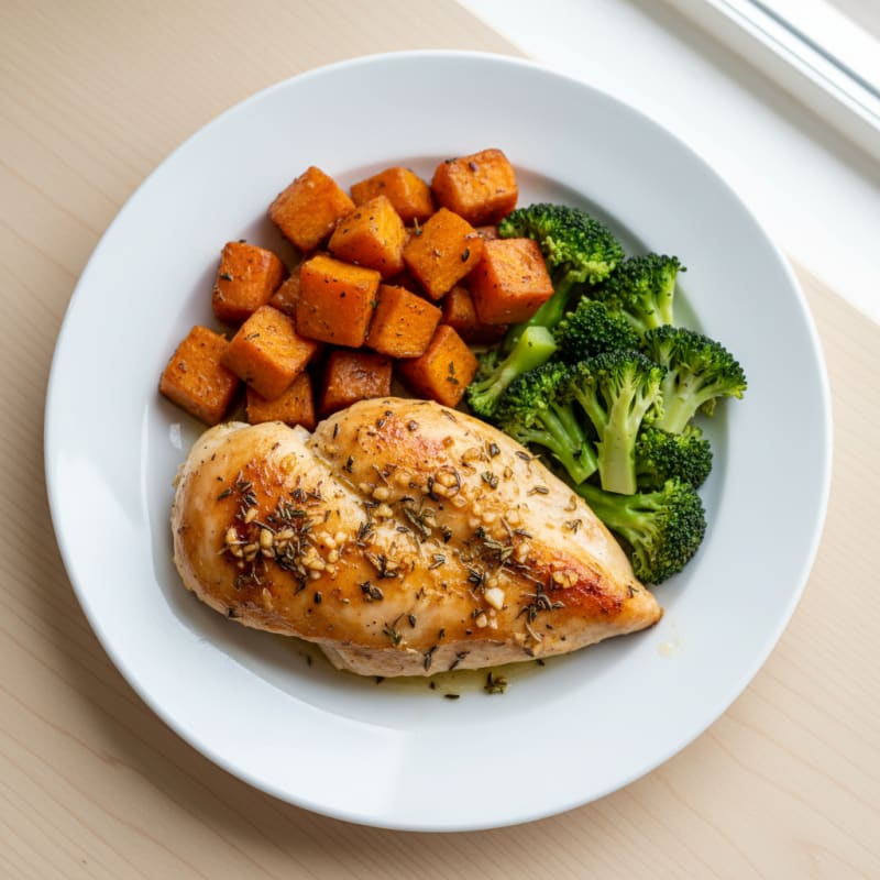 Garlic Herb Roasted Chicken Breast