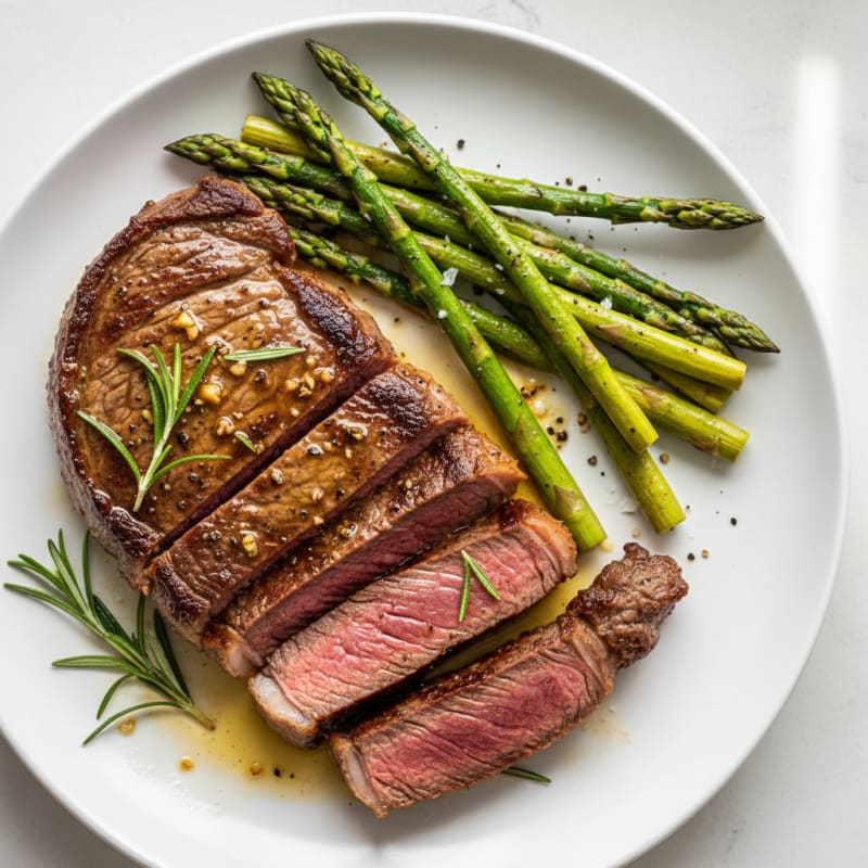 Garlic Butter Pan-Seared Steak