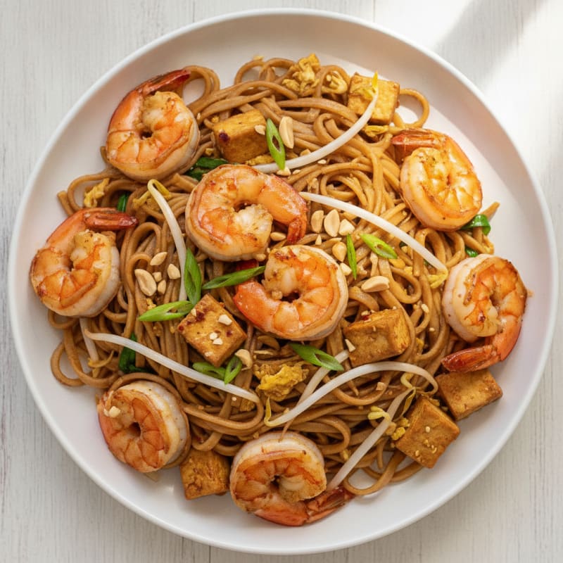 Shrimp Pad Thai Noodles