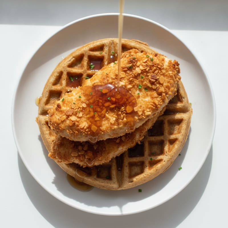 Golden Chicken & Waffles