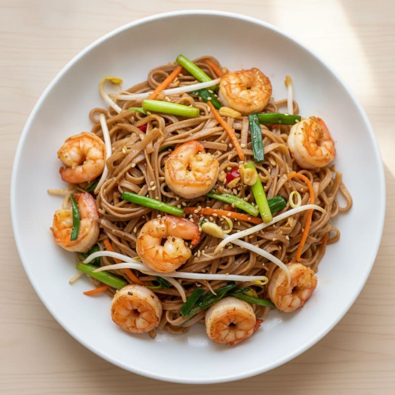Shrimp Pad Thai Noodles