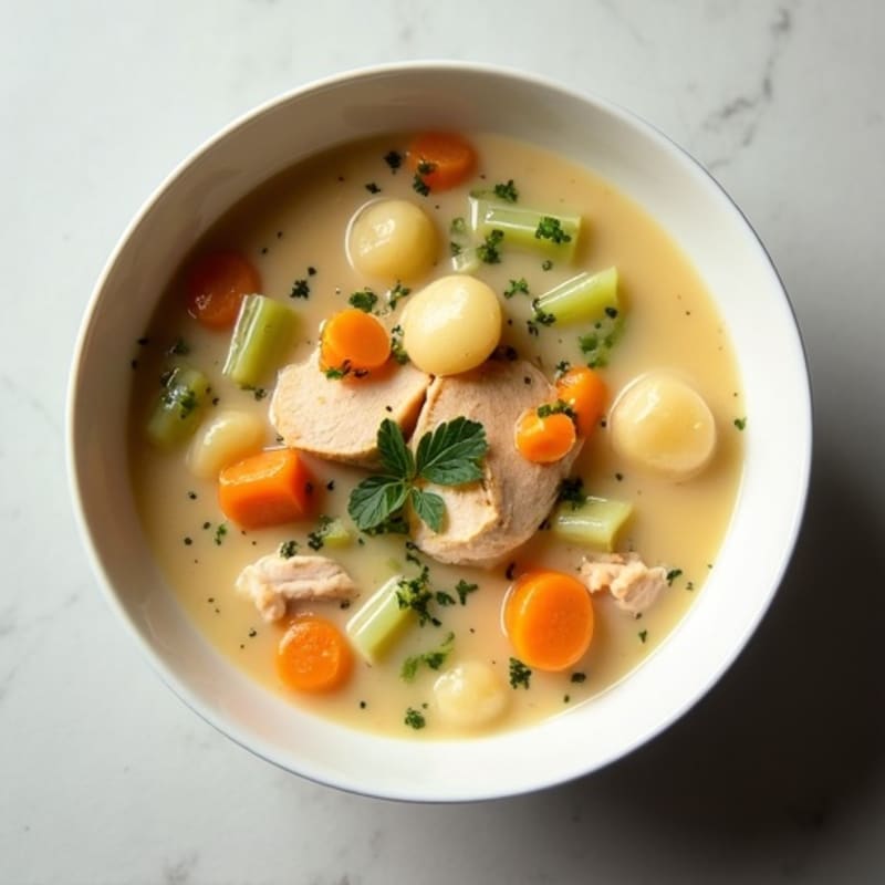 Creamy Herb Chicken Gnocchi Soup