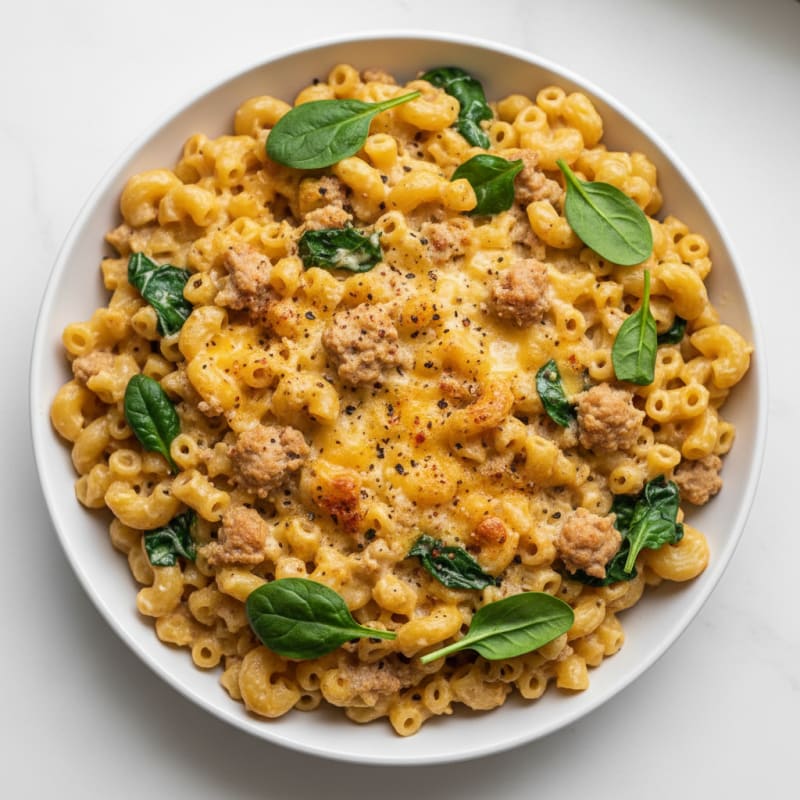 Creamy Golden Baked Macaroni and Cheese