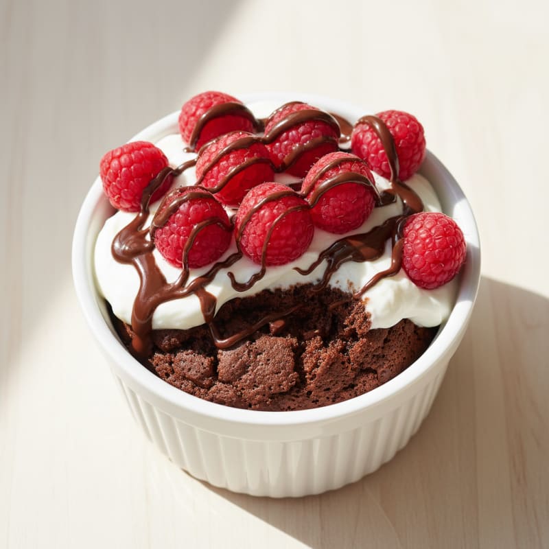 Decadent Chocolate Protein Mug Cake
