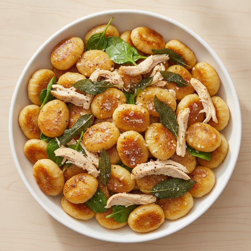 Ricotta Gnocchi with Sage Butter Sauce