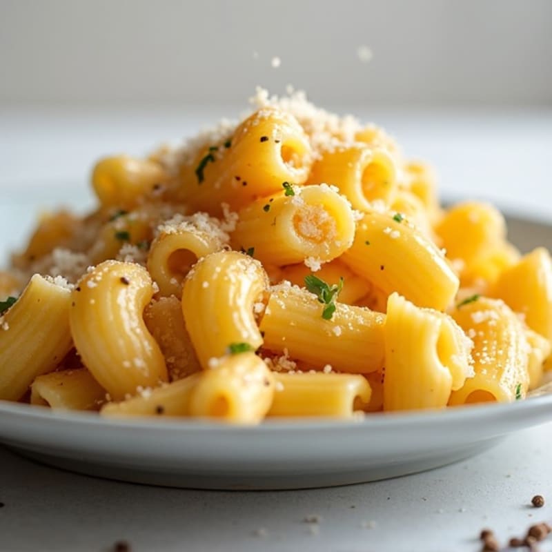 Healthy Creamy Cauliflower Baked Macaroni