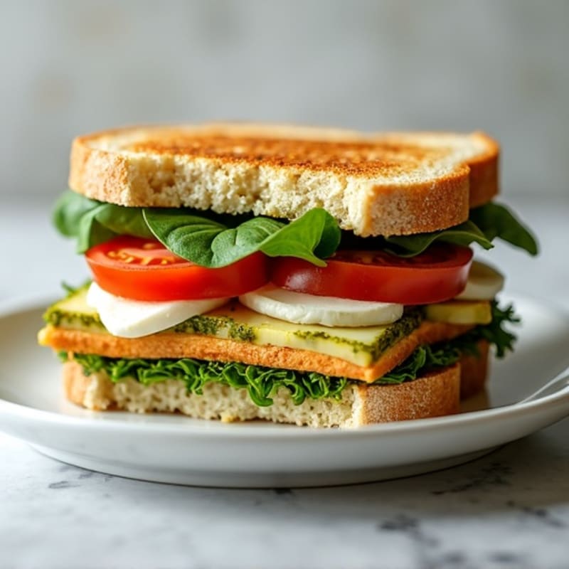 Lean Turkey Pesto Crispy Sandwich