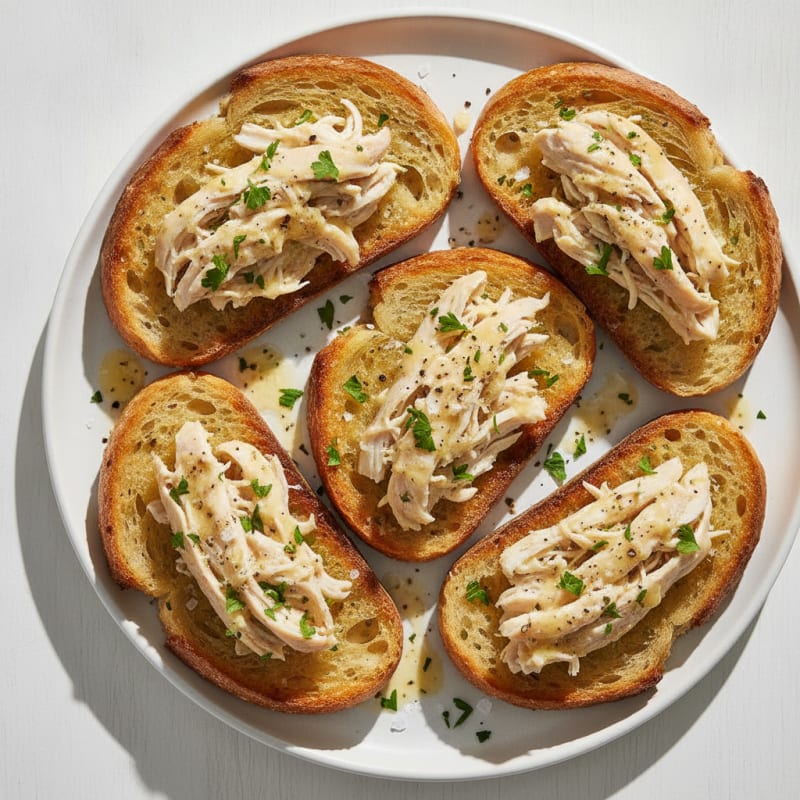 Garlic Herb Butter Toasted Sourdough