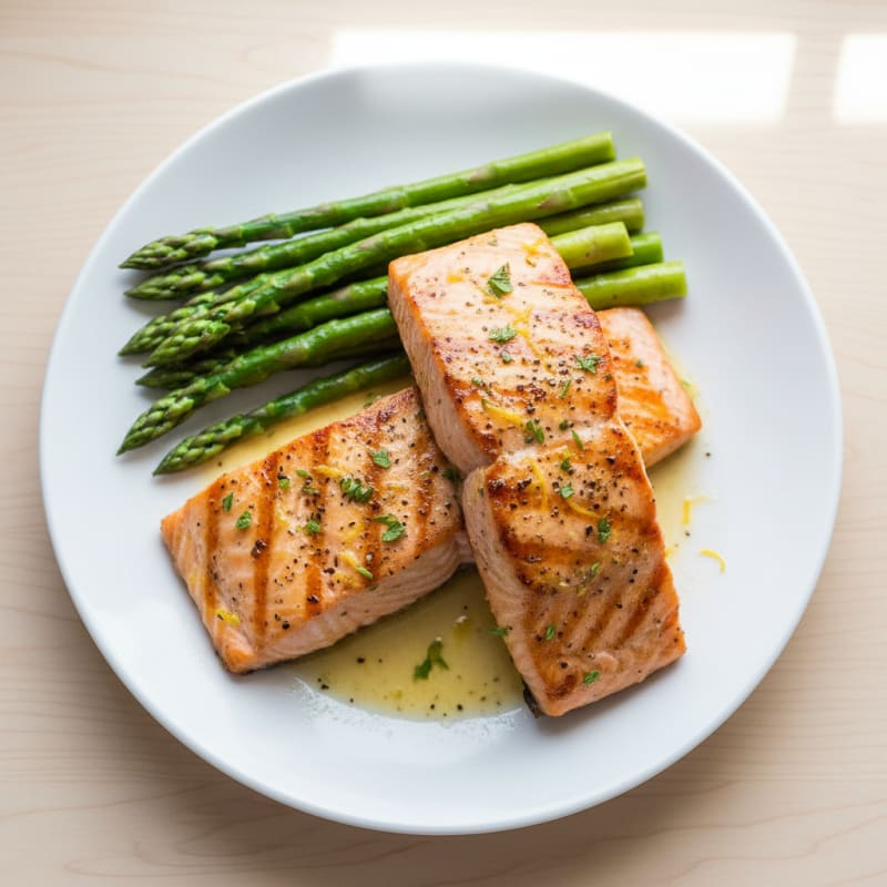 Golden Lemon-Herb Grilled Salmon