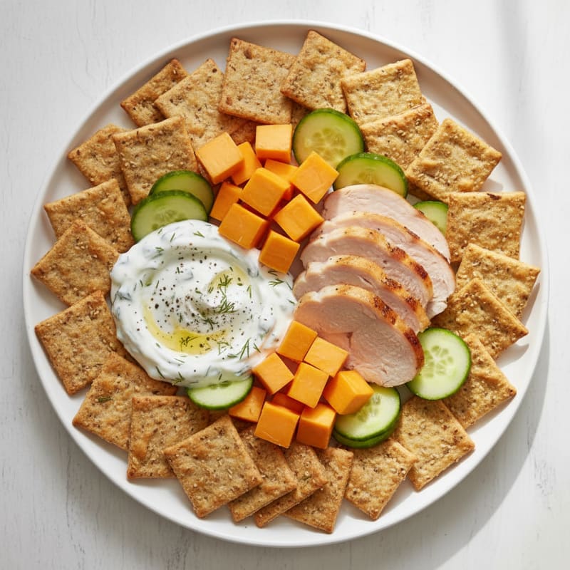 Artisan Cheese and Cracker Platter