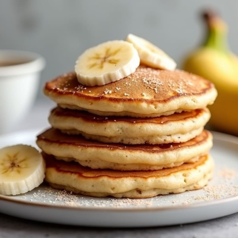 Protein-Packed Almond Flour Banana Pancakes