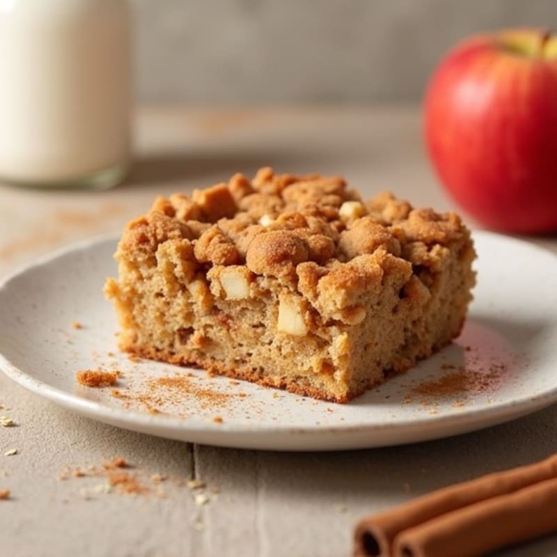 Warm Apple Cinnamon Protein Bread Bake