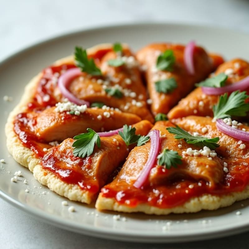 High-Protein BBQ Chicken Pizza