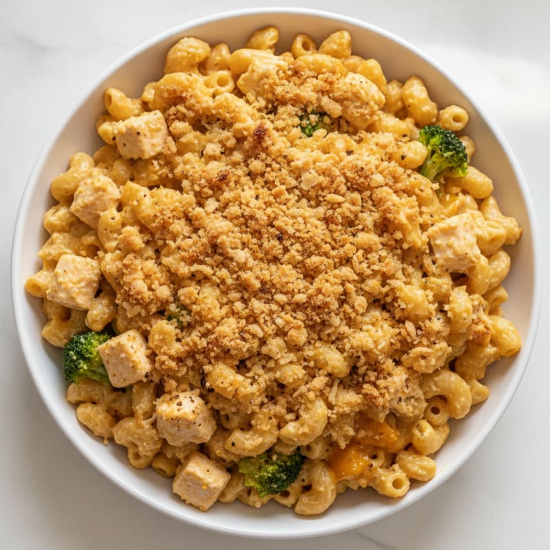 High-Protein Baked Macaroni and Cheese