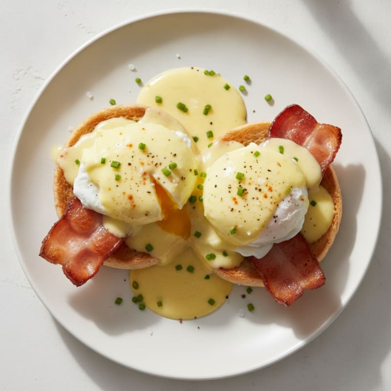 Classic Eggs Benedict with Hollandaise