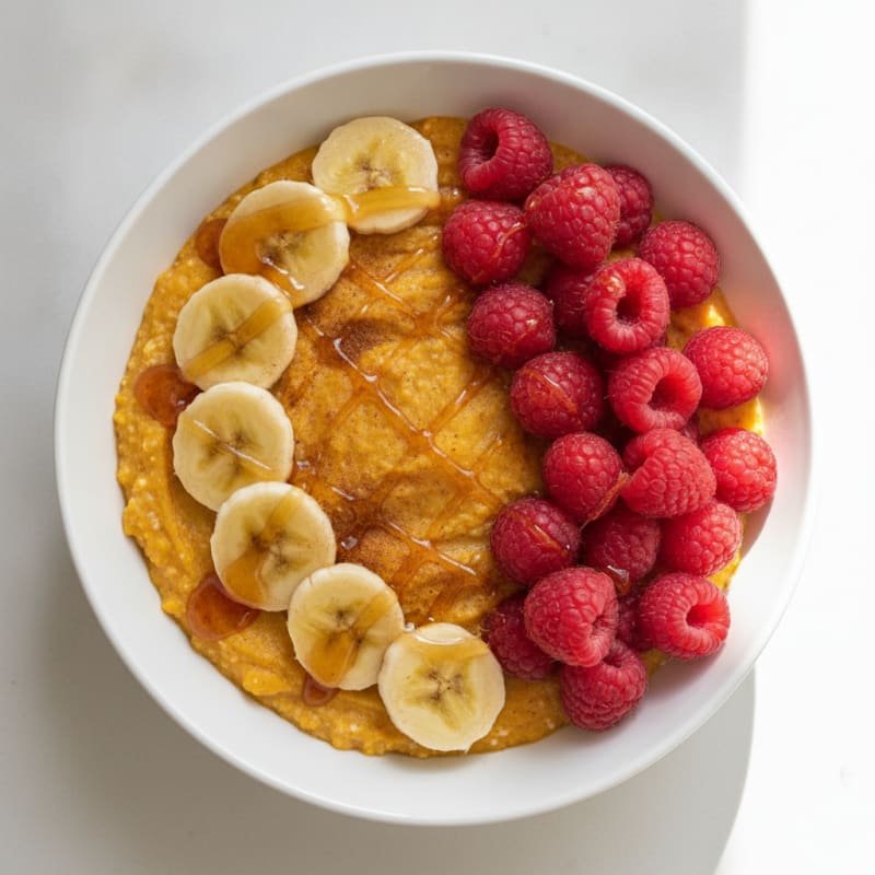 Sweet Pumpkin Puree Protein Bowl