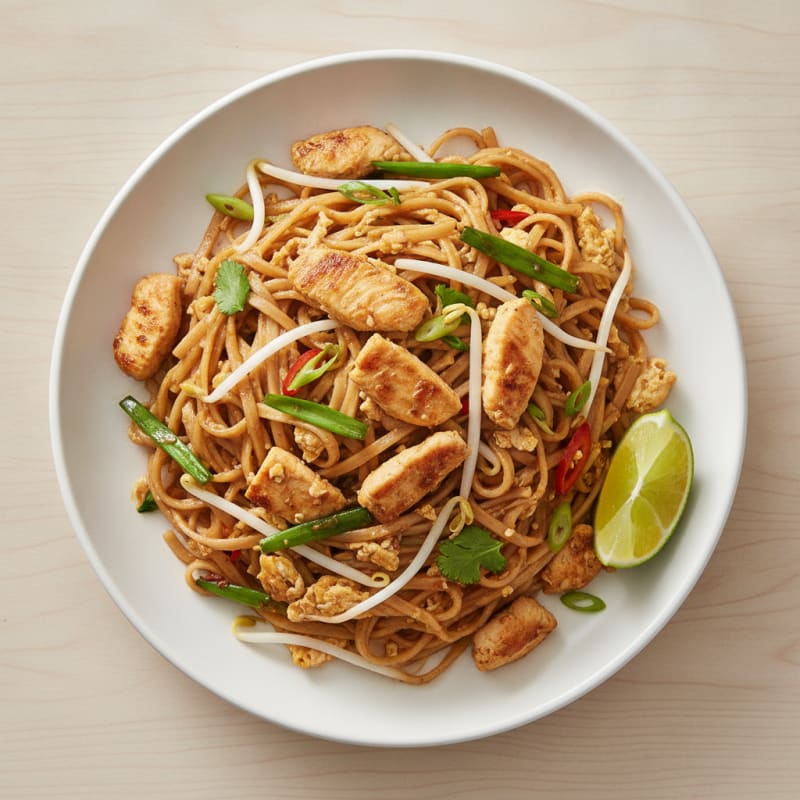 Chicken Pad Thai Noodles