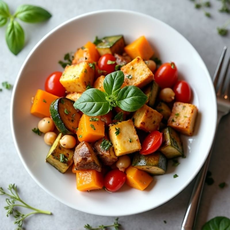 Fresh Herb Braised Vegetable Ratatouille