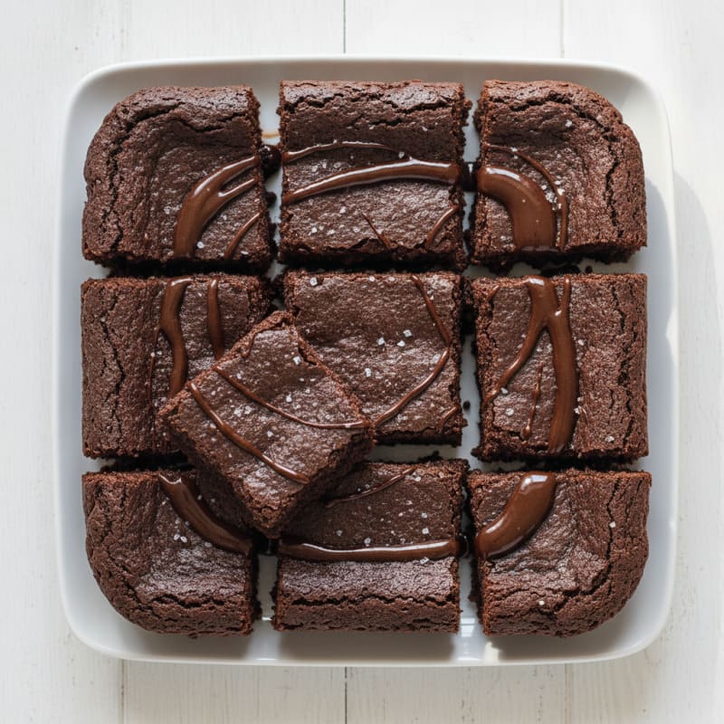 Fudgy Chocolate Brownie Squares