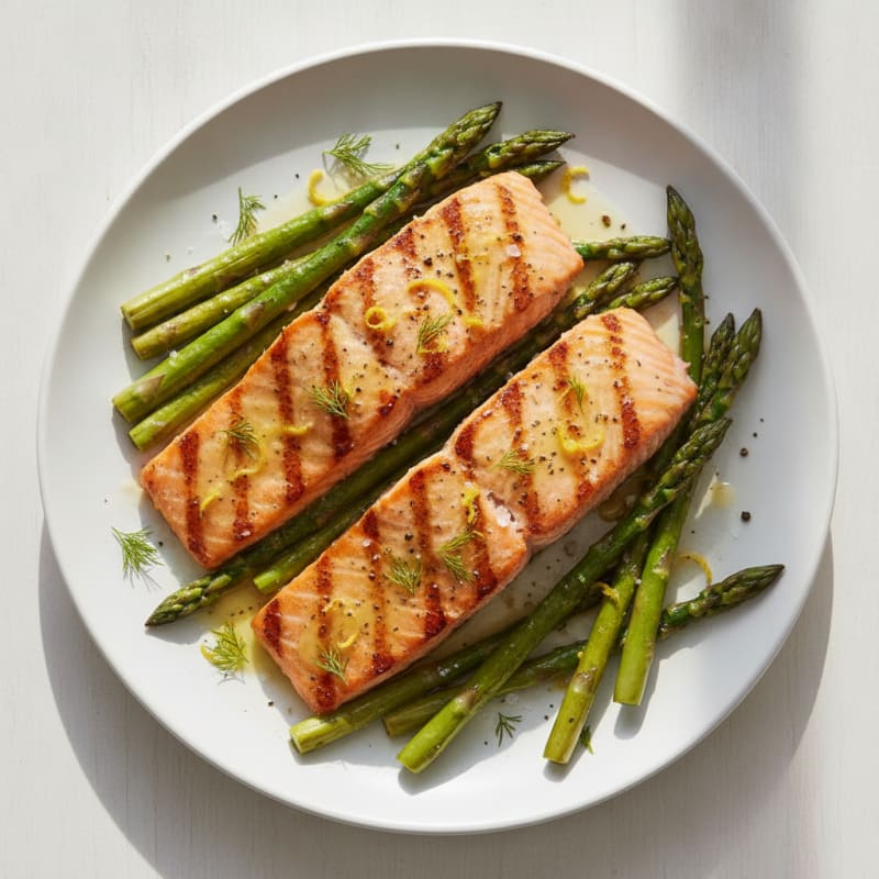 Lemon Herb Grilled Salmon