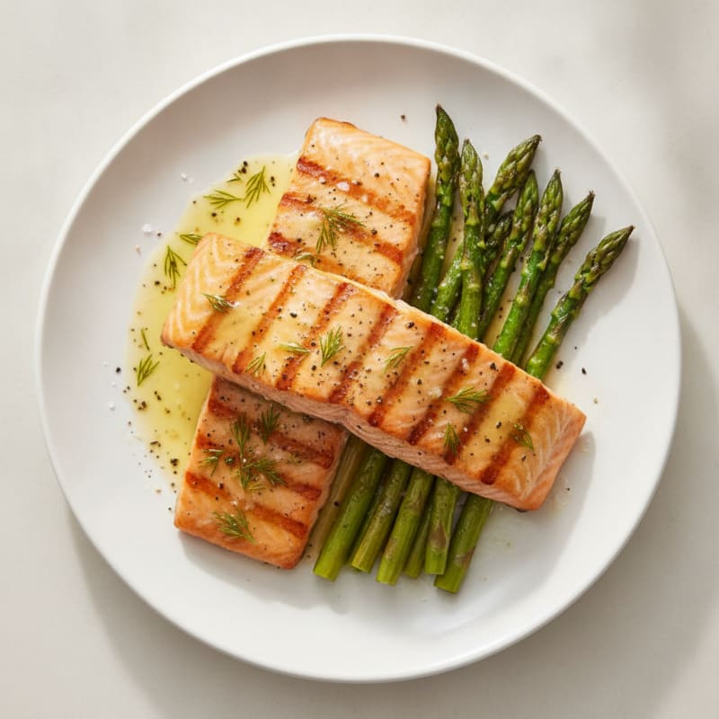 Lemon Herb Grilled Salmon