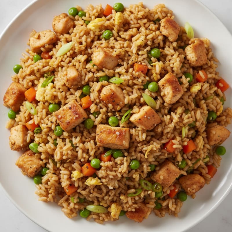 Chicken Fried Rice with Vegetables