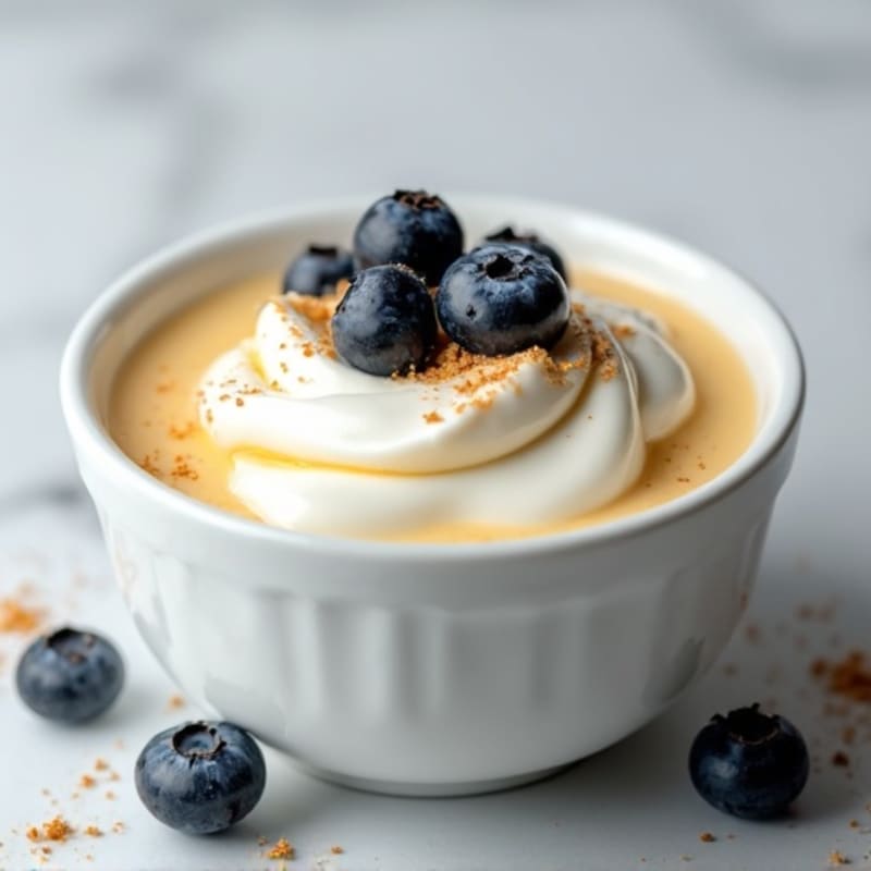 Silky Vanilla Protein Greek Yogurt Bowl