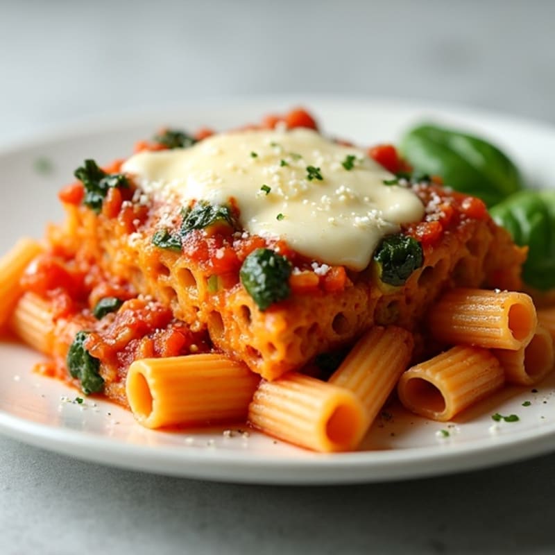 Protein-Packed Turkey and Veggie Baked Ziti