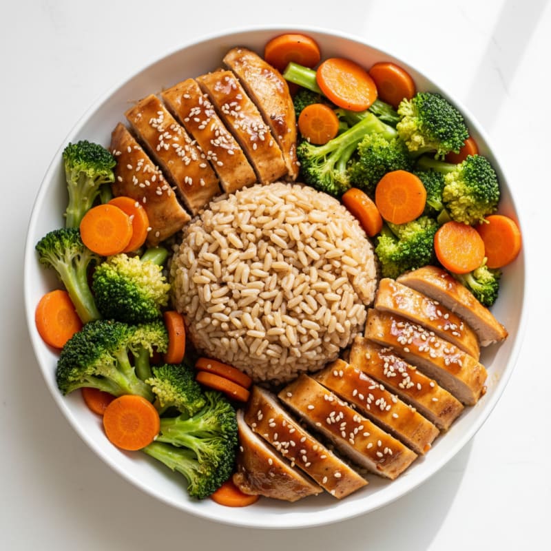 Tender Teriyaki Chicken and Crispy Vegetables