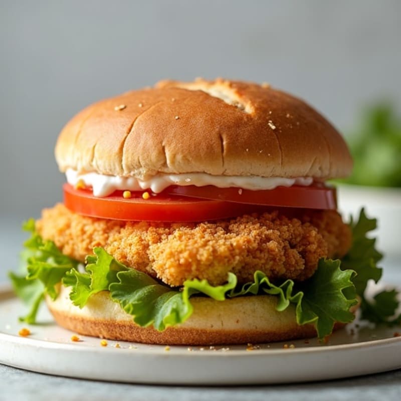 Crispy Air-Fried Chicken Sandwich