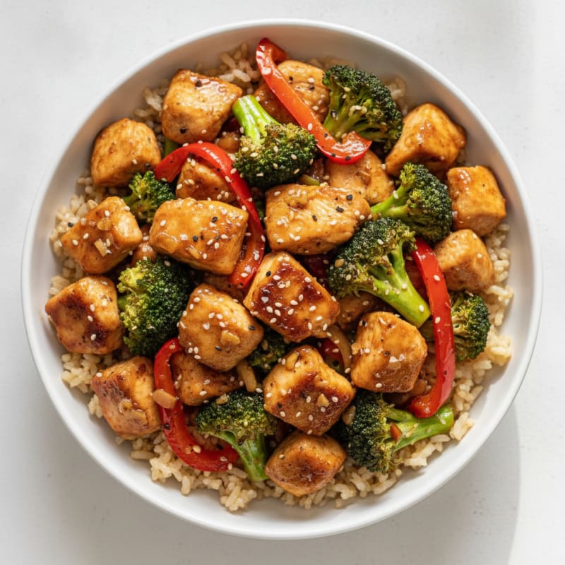 Teriyaki Chicken Stir-Fry with Vegetables