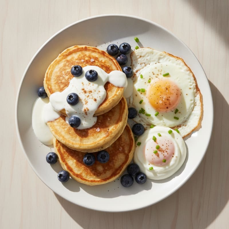 Fluffy Almond Flour Pancakes
