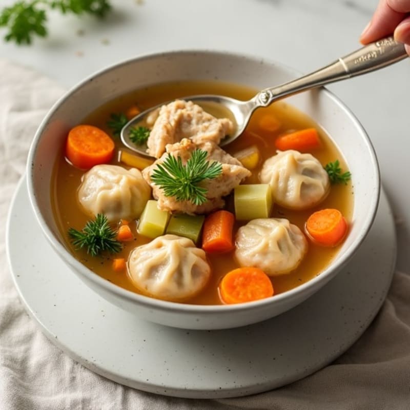 Hearty Chicken & Vegetable Dumpling Stew