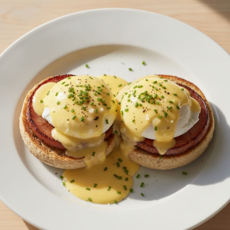 Classic Eggs Benedict with Hollandaise