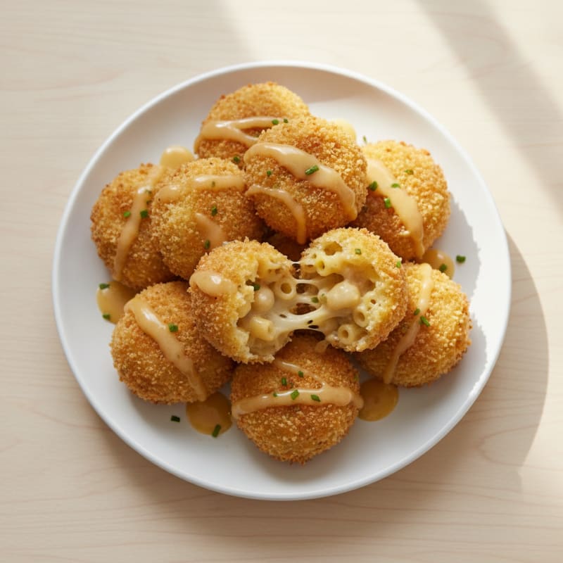 Golden Mac & Cheese Bites