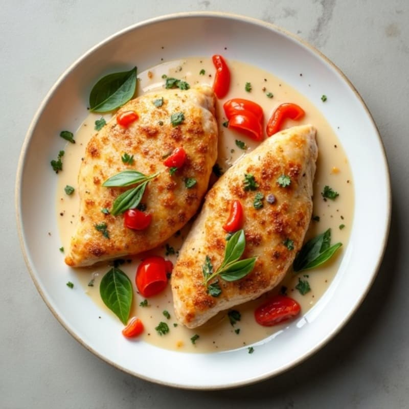 Spiced Coconut Creamy Chicken