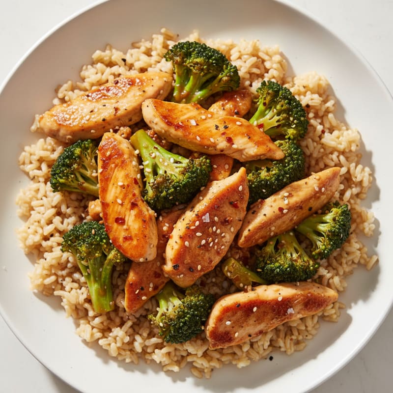 Teriyaki Chicken and Broccoli Stir-Fry