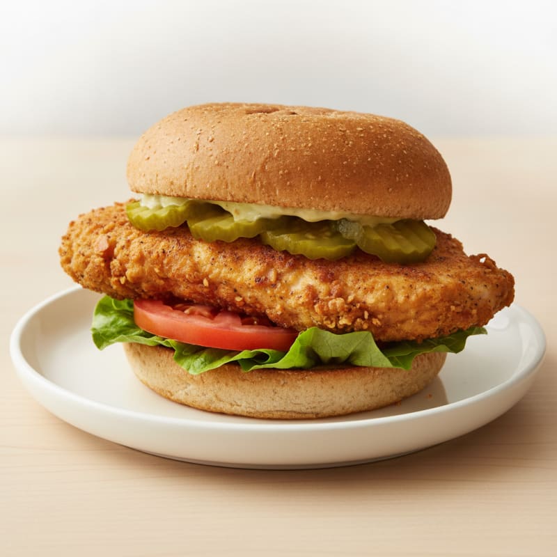 Crispy Buttermilk Fried Chicken Sandwich