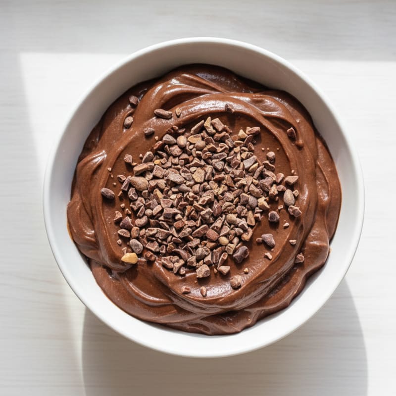 Silky Chocolate Protein Pudding