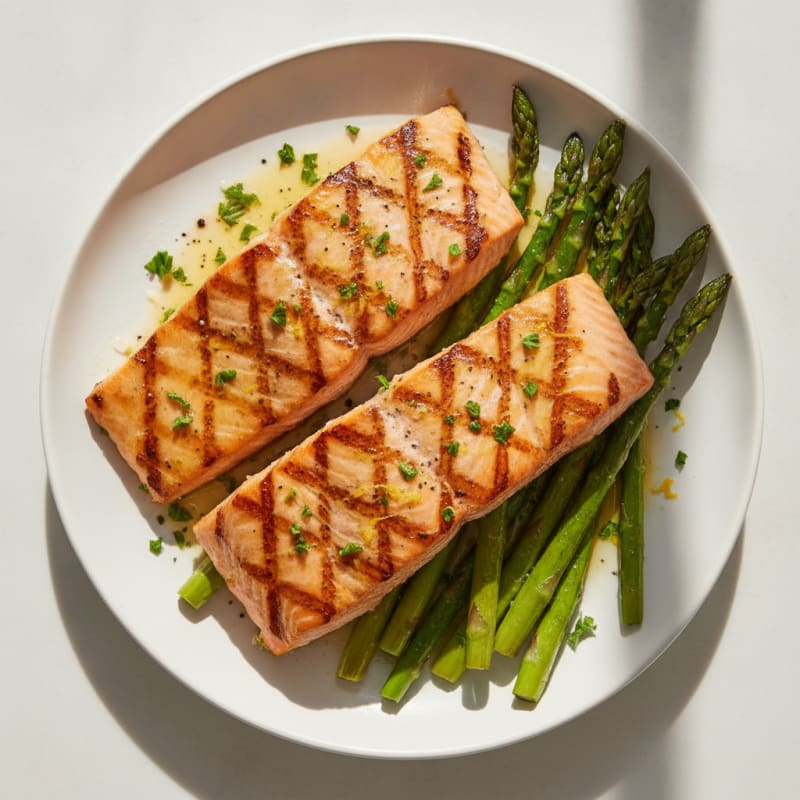Lemon Herb Grilled Salmon