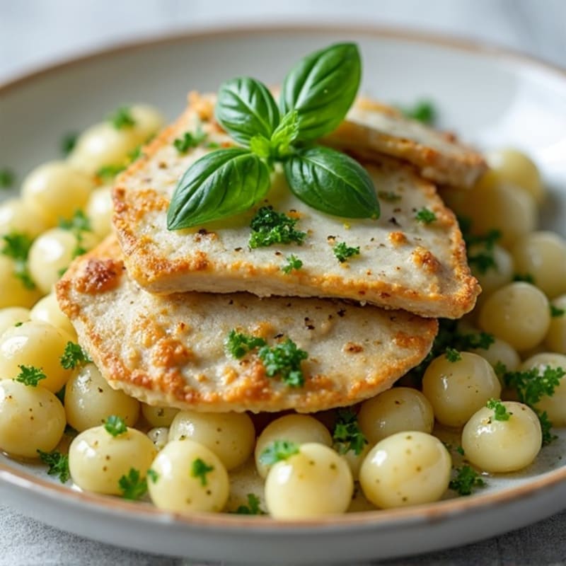 Creamy Basil Pesto Chicken Gnocchi
