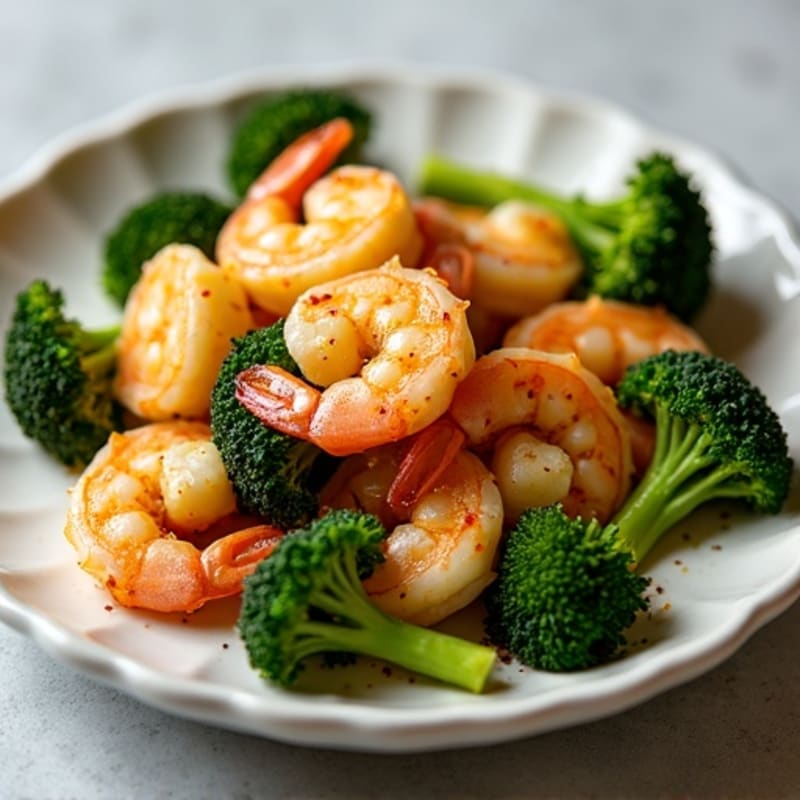 Sheet Pan Lemon Garlic Shrimp with Crispy Broccoli