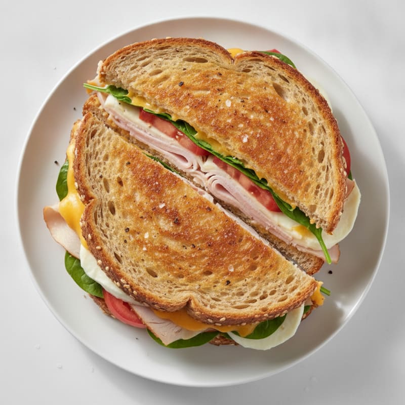 Ultimate Triple-Decker Grilled Cheese