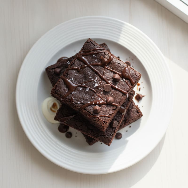 High-Protein Fudgy Chocolate Brownies
