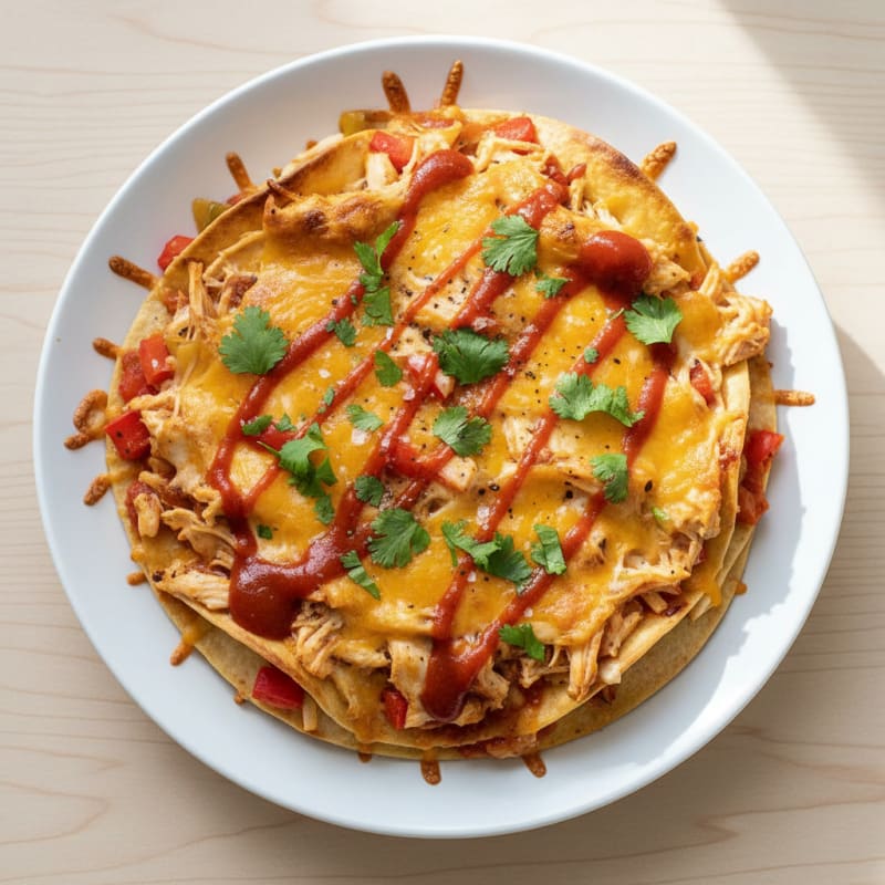 Creamy Chicken Enchilada Bake