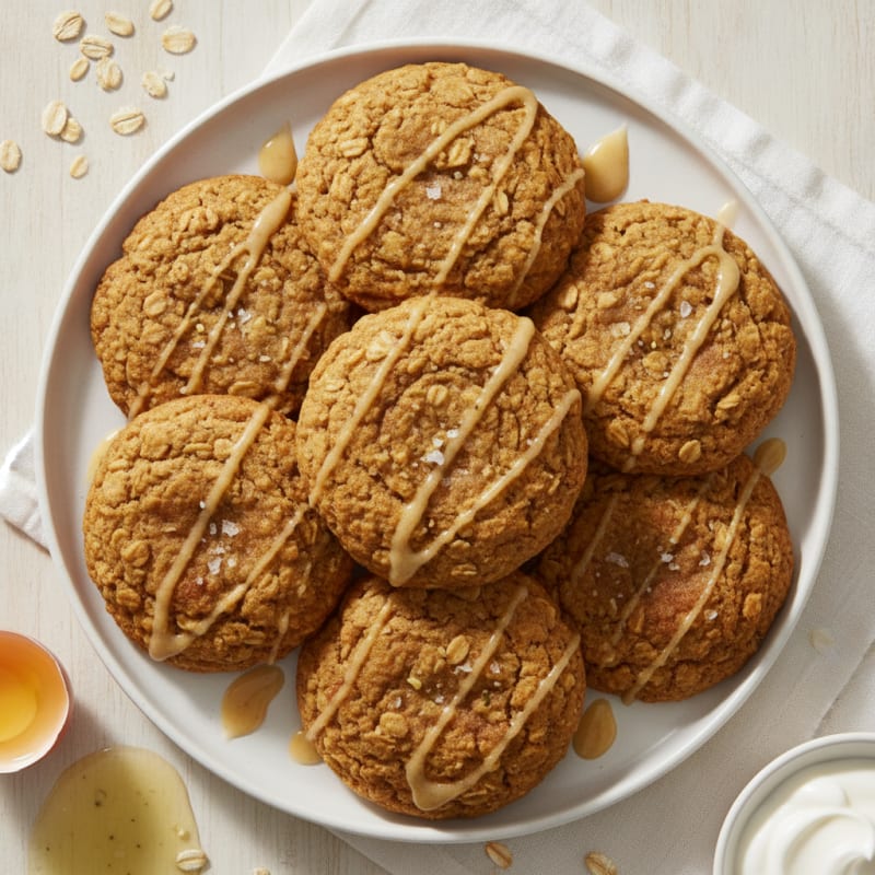 Classic Spiced Oatmeal Cookies