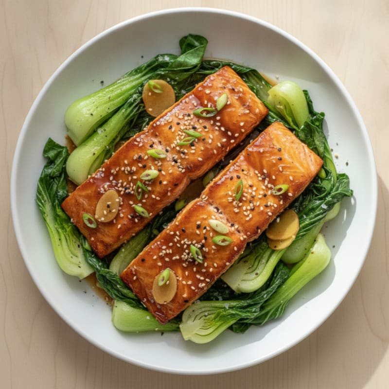 Teriyaki Glazed Salmon