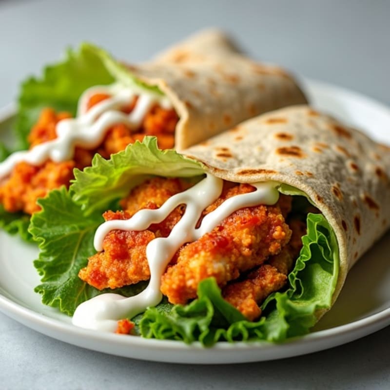 Crispy Buffalo Chicken Wraps
